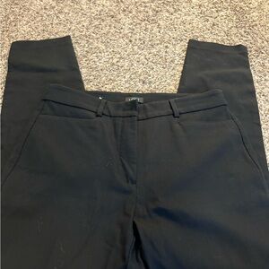 LOFT Black Dress Pants Tailored Fit